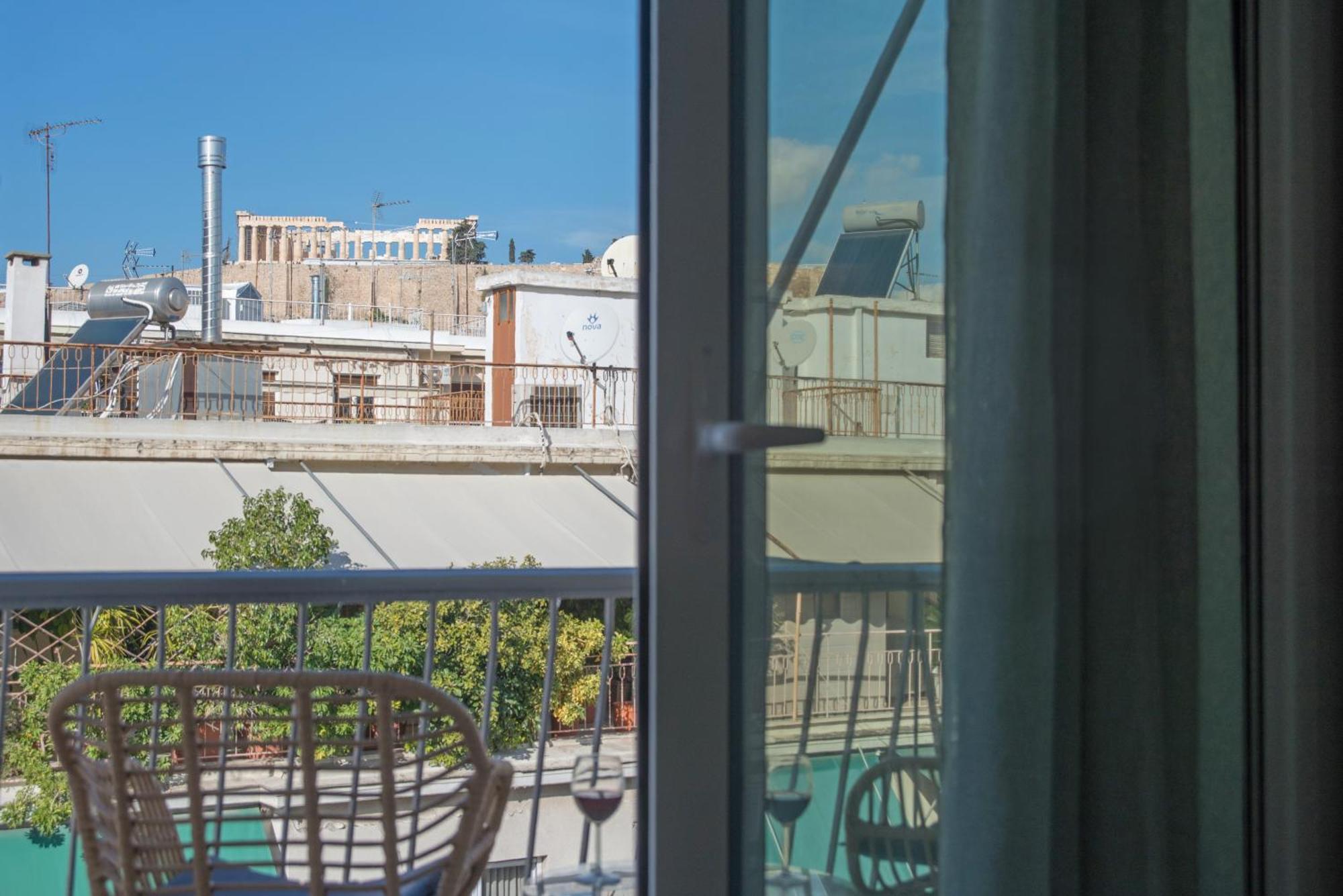 Acropolis View Apt In Koukaki Atenas Exterior foto