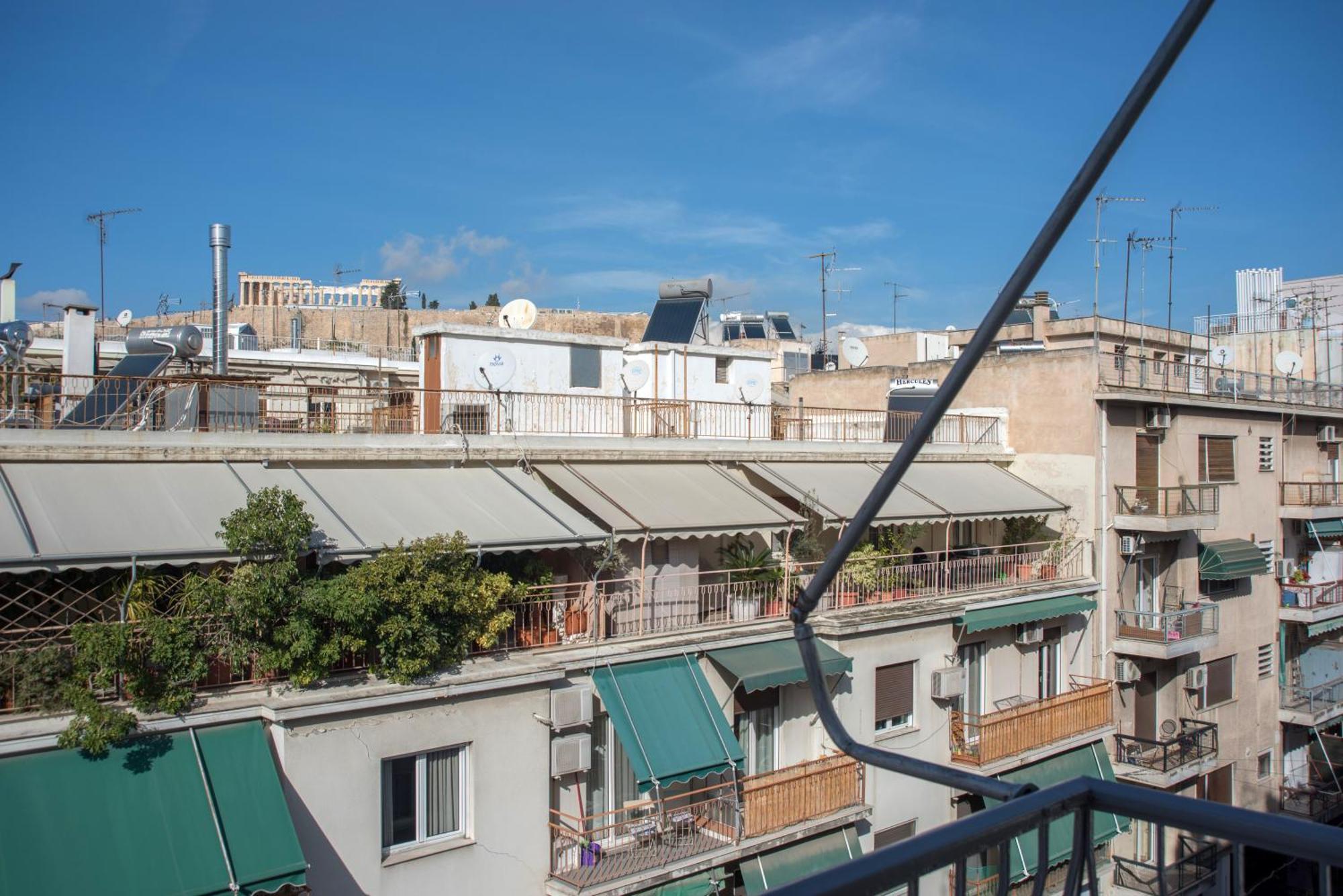 Acropolis View Apt In Koukaki Atenas Exterior foto