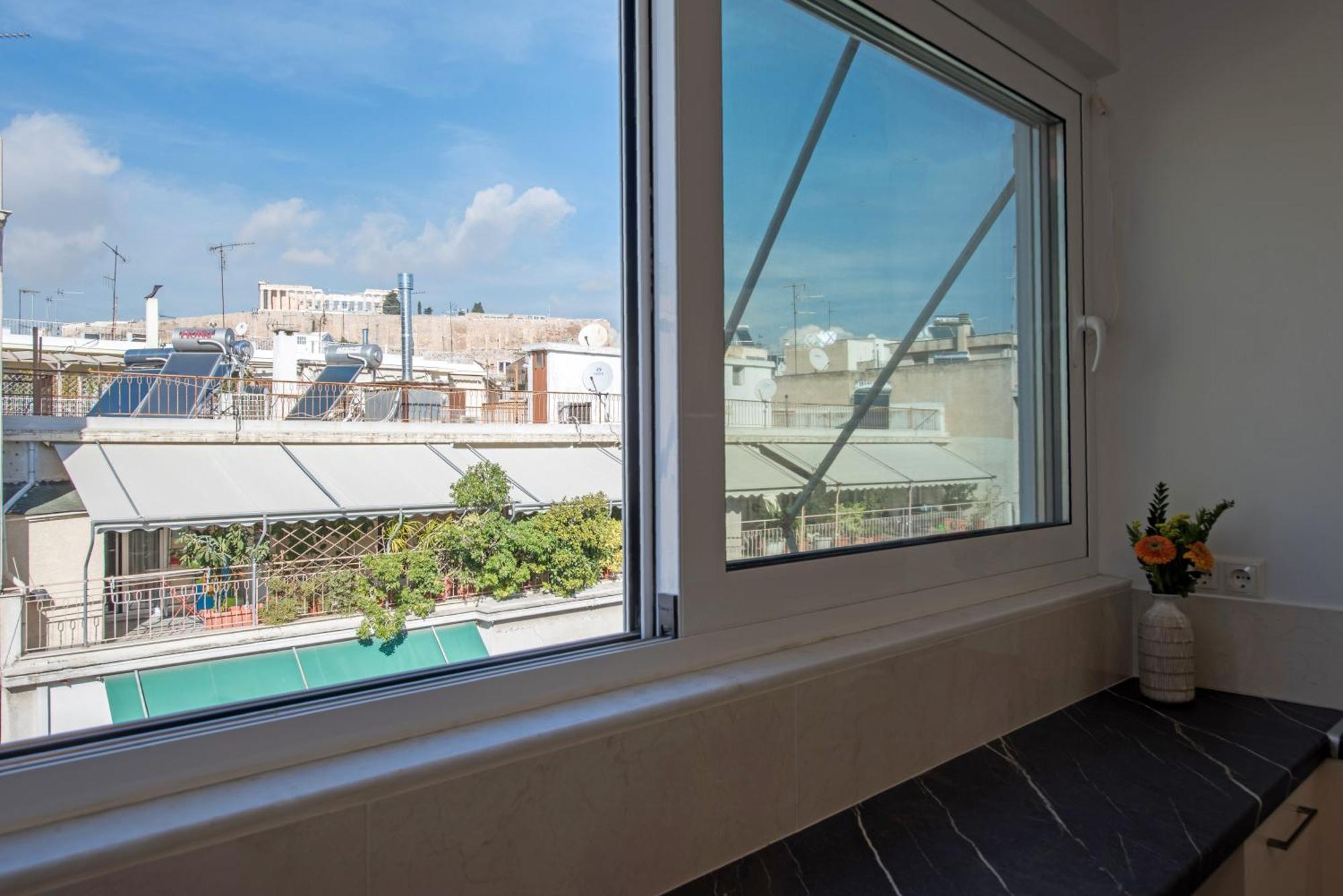 Acropolis View Apt In Koukaki Atenas Exterior foto